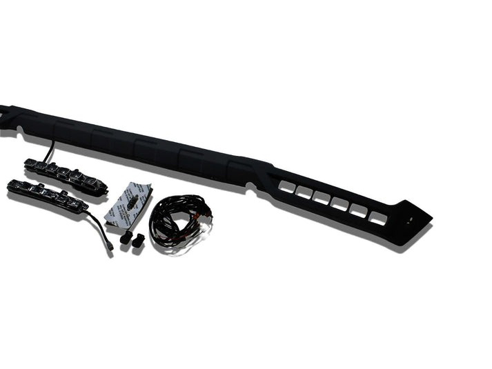 Fiberglass Front AMG Bumper Lip Spoiler with LEDs for Mercedes-Benz G-Class W463